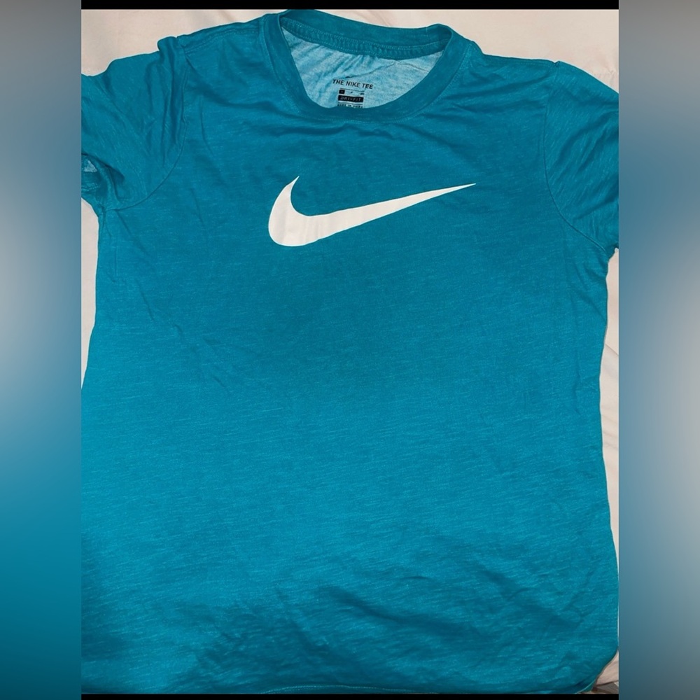 Nike Teal Crew Neck Tee